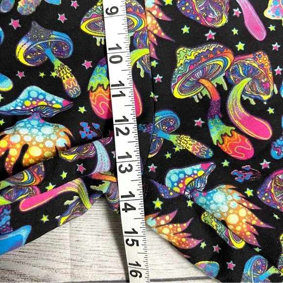A$$holes Live Forever Psychedelic Mushroom Jogger Sweatpants Size L - Picture 8 of 9
